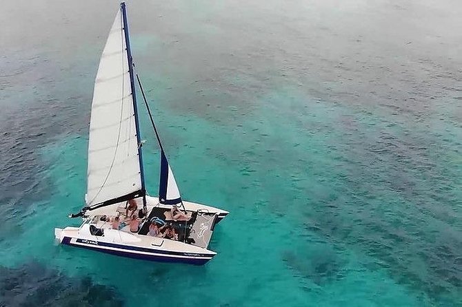 Barbados Catamaran Snorkel Cruise with Open Bar - A small catamaran instead of a packed boat