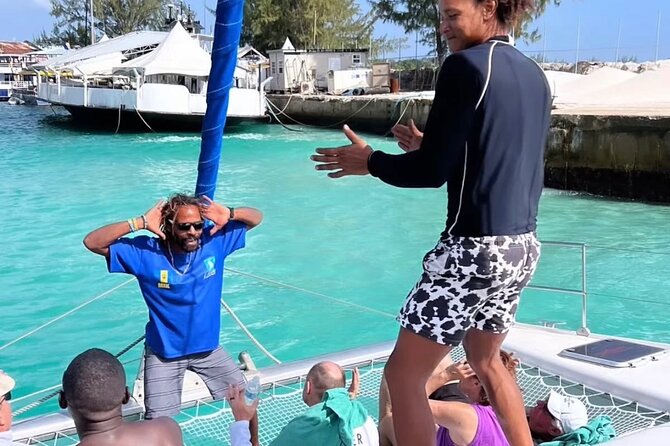 Barbados Catamaran Snorkeling Turtle and Shipwrecks tour - A Bajan buffet and a fully stocked bar