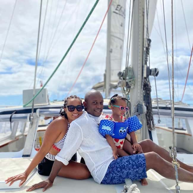 Barbados: Catamaran Tour with Snorkeling and Lunch - The first water stop, sea turtles in Carlisle Bay