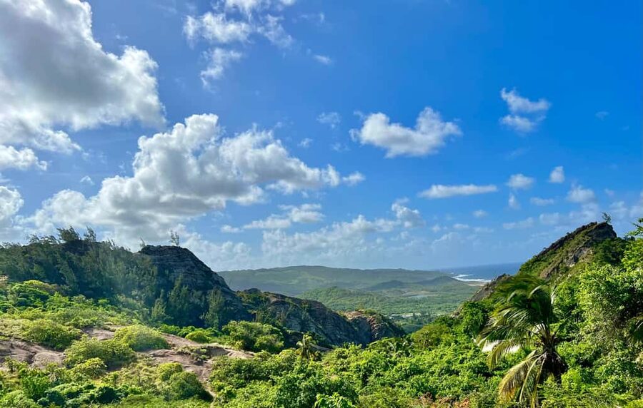 Barbados Highlights Tour - Cherry Tree Hill opens the East Coast