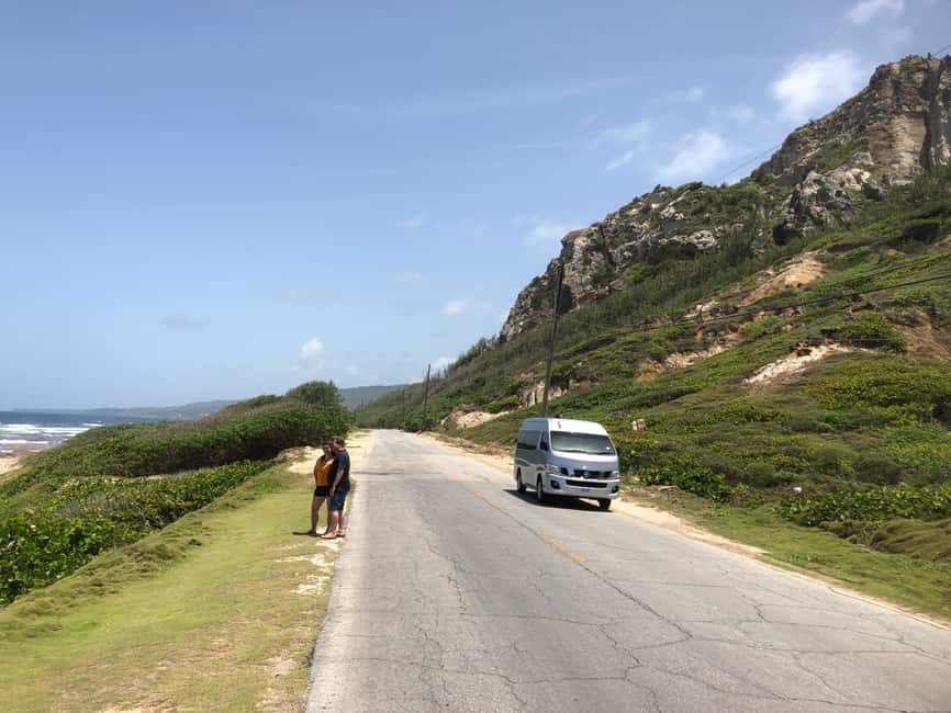 Barbados: Island Tour with Animal Flower Cave and Lunch - Bathsheba lunch beside the East Coast