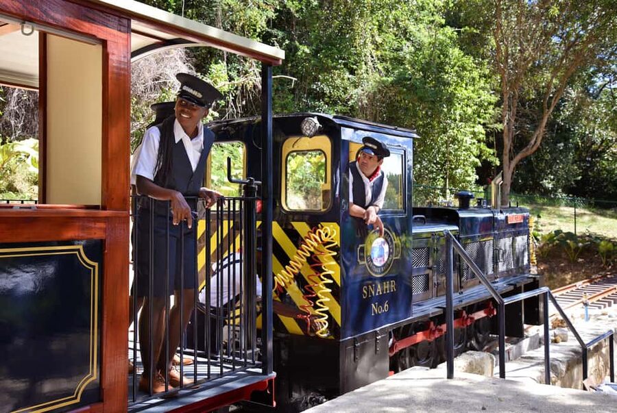 Barbados: St Nicholas Abbey Distillery, CTH Heritage Railway - The drive into northern Barbados