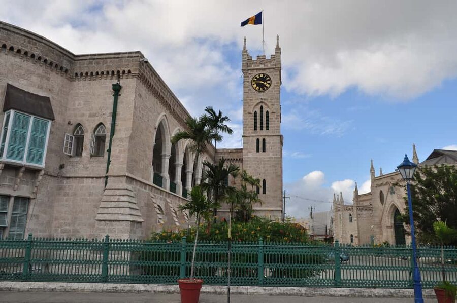 Bridgetown: A Guided Walking Tour of The History of a City - The Mutual Building and commercial Bridgetown