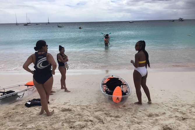 Carlisle Bay Clear Kayak Shipwreck Tour - Weather makes or breaks the view