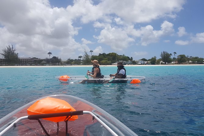 Carlisle Bay Clear Kayak Shipwreck Tour - Who will enjoy this most?