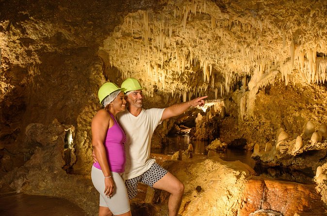 Cave & Monkey Zipline Experience at Harrison's Cave by Chukka - Nature trail, aviary, and Mount Gay stop