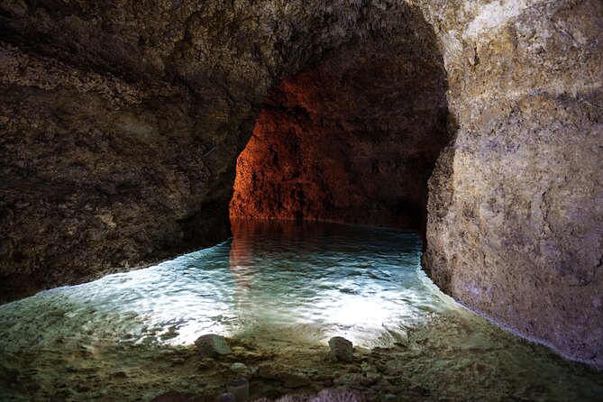 Caving Exploration Adventure at Harrison's Cave by Chukka - Walking through Explorers’ Pool