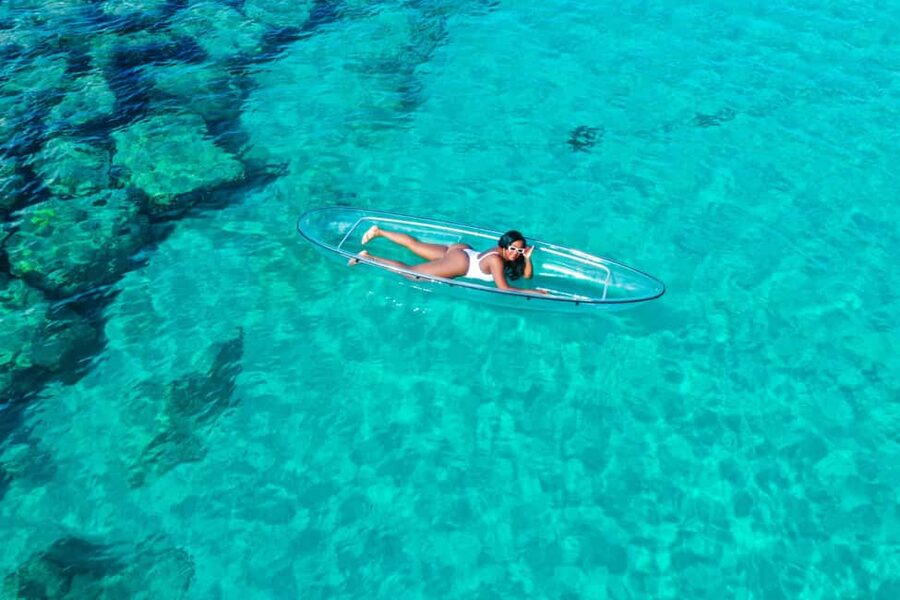 Drone Clear Kayak Barbados Photoshoot - Key points to know before booking