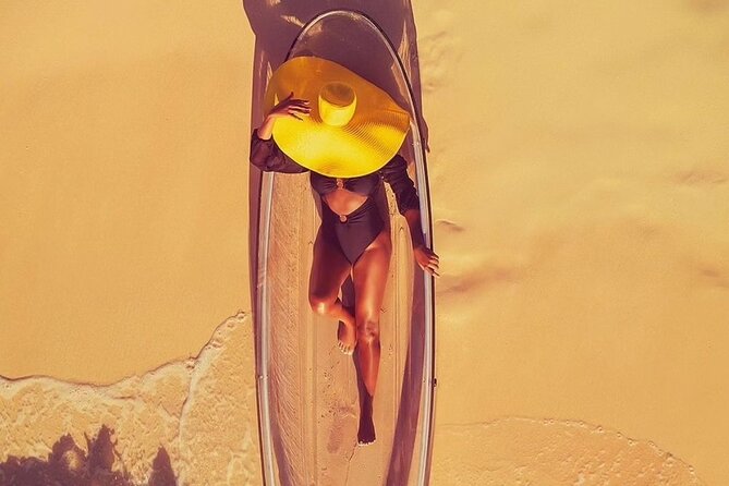 Drone Clear Kayak Barbados Photoshoot Experience - Why the private format matters