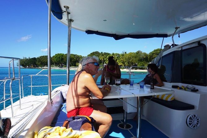 Good Times Exclusive Catamaran Cruise - Boarding near Holetown on Barbados’s west coast