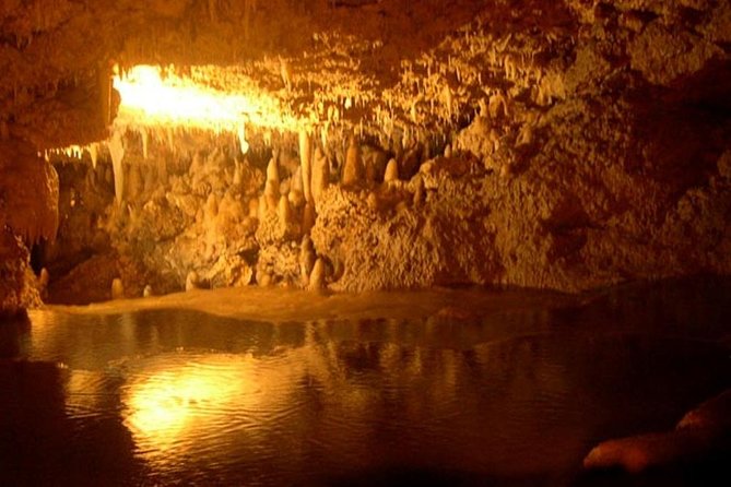 Harrison's Cave Tour from Bridgetown - Inside the cave by electric tram