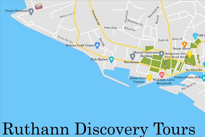 Historic Walking Tour of Bridgetown Barbados - Cannons, military power, and the British era