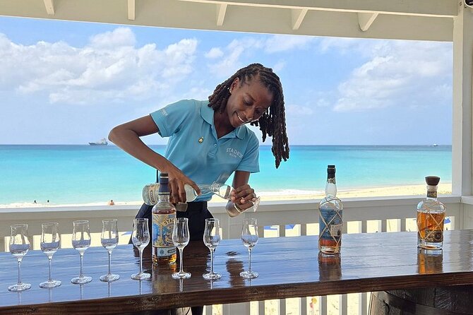 Stade's and Planteray Rum Tasting and Beach Experience - Rum tasting with your toes almost in the sand