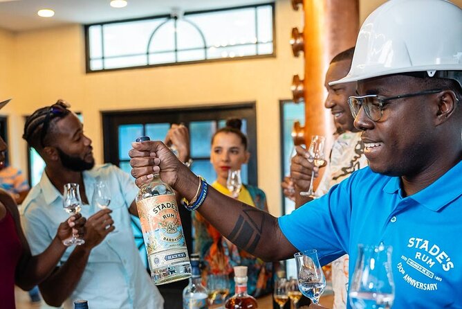 Stade's Rum Distillery Tour Experience - Three more pours on the Brighton Beach deck