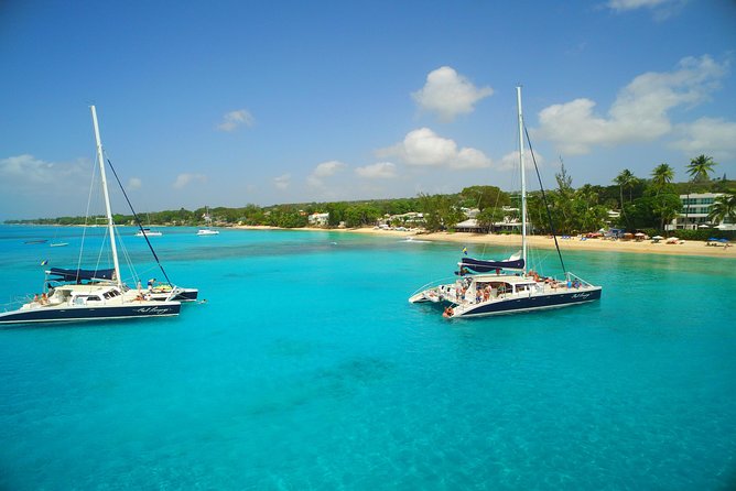 Sunset Catamaran and Snorkeling Cruise At Carlisle Bay - Dinner, rum drinks, and the sunset hour