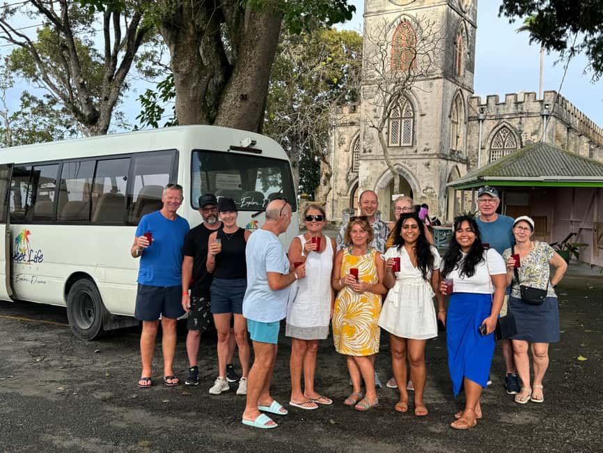 Sweet Life Island Tours - Cherry Tree Hill and rum with a view