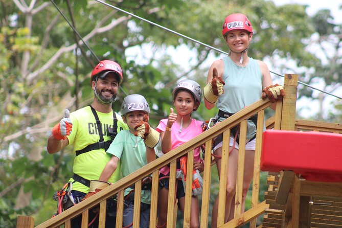 Zipline Experience & Obstacle Course at Harrison's Cave by Chukka - The nature trail gives your body a break